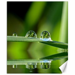 Waterdrops Canvas 20  X 24  (unframed)