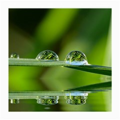 Waterdrops Glasses Cloth (medium) by Siebenhuehner