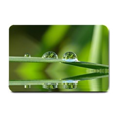 Waterdrops Small Door Mat by Siebenhuehner