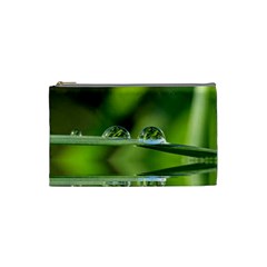 Waterdrops Cosmetic Bag (small) by Siebenhuehner