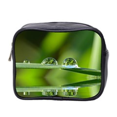 Waterdrops Mini Travel Toiletry Bag (two Sides) by Siebenhuehner