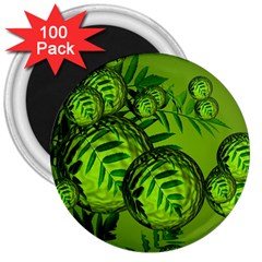 Magic Balls 3  Button Magnet (100 Pack) by Siebenhuehner