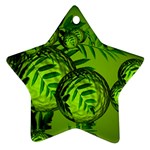 Magic Balls Star Ornament (Two Sides) Front