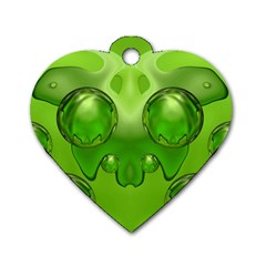 Magic Balls Dog Tag Heart (one Sided)  by Siebenhuehner