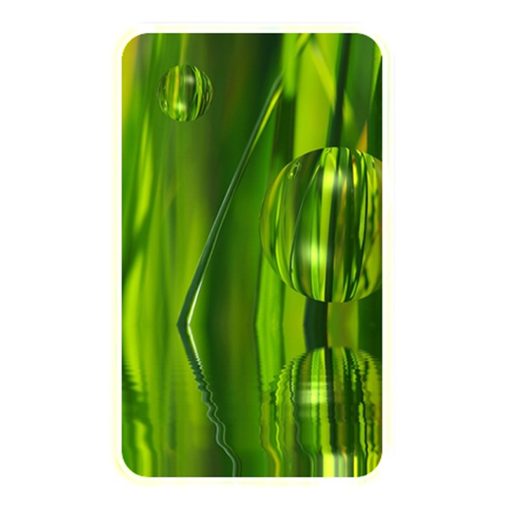 Green Bubbles  Memory Card Reader (Rectangular)