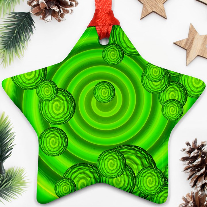 Magic Balls Star Ornament (Two Sides)