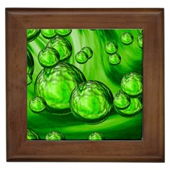 Magic Balls Framed Ceramic Tile