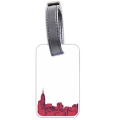 Skyline Luggage Tag (one Side)