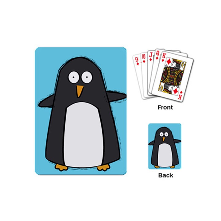 Hello Penguin Playing Cards (Mini)