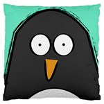 Penguin Close Up Large Cushion Case (Single Sided)  Front