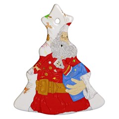 Santa Surprise Christmas Tree Ornament