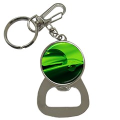 Green Drop Bottle Opener Key Chain by Siebenhuehner