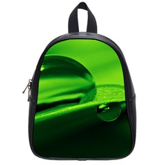 Green Drop School Bag (small) by Siebenhuehner