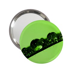 Green Drops Handbag Mirror (2 25 )