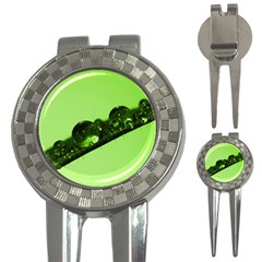 Green Drops Golf Pitchfork & Ball Marker