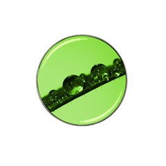 Green Drops Golf Ball Marker (for Hat Clip) by Siebenhuehner