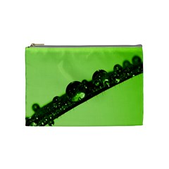 Green Drops Cosmetic Bag (medium)