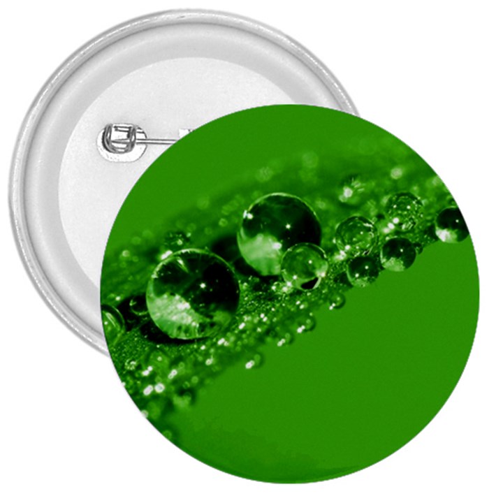 Green Drops 3  Button