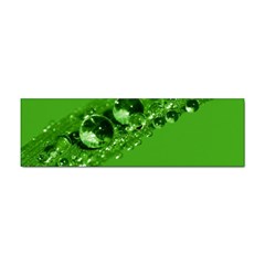 Green Drops Bumper Sticker by Siebenhuehner