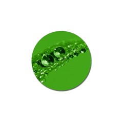 Green Drops Golf Ball Marker 4 Pack