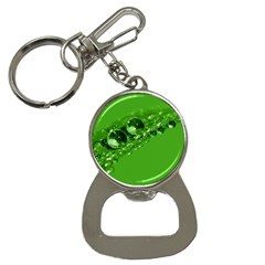 Green Drops Bottle Opener Key Chain by Siebenhuehner