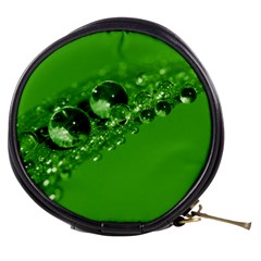 Green Drops Mini Makeup Case by Siebenhuehner