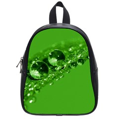 Green Drops School Bag (small) by Siebenhuehner