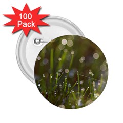 Waterdrops 2 25  Button (100 Pack) by Siebenhuehner