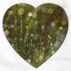 Waterdrops Jigsaw Puzzle (heart)