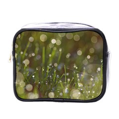 Waterdrops Mini Travel Toiletry Bag (one Side) by Siebenhuehner