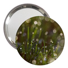 Waterdrops 3  Handbag Mirror by Siebenhuehner