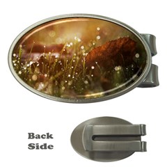 Waterdrops Money Clip (oval) by Siebenhuehner