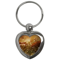 Waterdrops Key Chain (heart) by Siebenhuehner