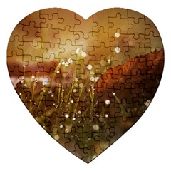 Waterdrops Jigsaw Puzzle (heart) by Siebenhuehner