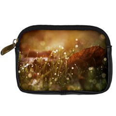 Waterdrops Digital Camera Leather Case by Siebenhuehner