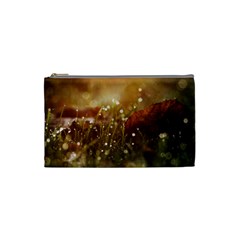 Waterdrops Cosmetic Bag (small) by Siebenhuehner