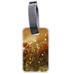 Waterdrops Luggage Tag (two Sides) by Siebenhuehner