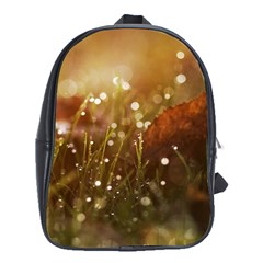 Waterdrops School Bag (xl) by Siebenhuehner