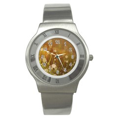 Waterdrops Stainless Steel Watch (unisex)