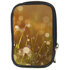 Waterdrops Compact Camera Leather Case