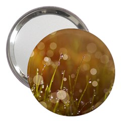 Waterdrops 3  Handbag Mirror by Siebenhuehner