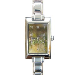 Sundrops Rectangular Italian Charm Watch