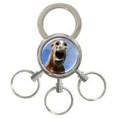 Haflinger  3-ring Key Chain