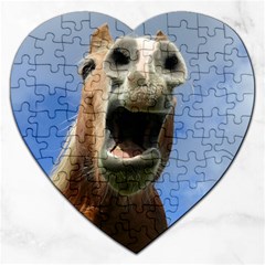 Haflinger  Jigsaw Puzzle (heart) by Siebenhuehner