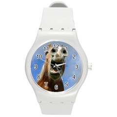 Haflinger  Plastic Sport Watch (medium) by Siebenhuehner