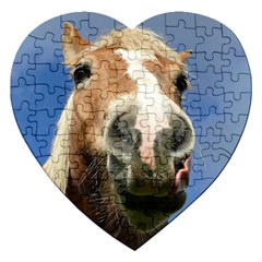 Haflinger  Jigsaw Puzzle (heart) by Siebenhuehner