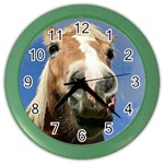 Haflinger  Wall Clock (Color) Front