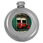 Window Hip Flask (Round) Front