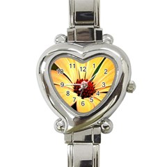 Osterspermum Heart Italian Charm Watch  by Siebenhuehner