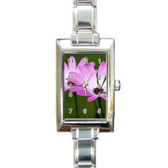 Osterspermum Rectangular Italian Charm Watch by Siebenhuehner